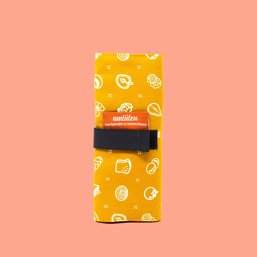 Lunchbeutel - Snack-Tüüt gelb