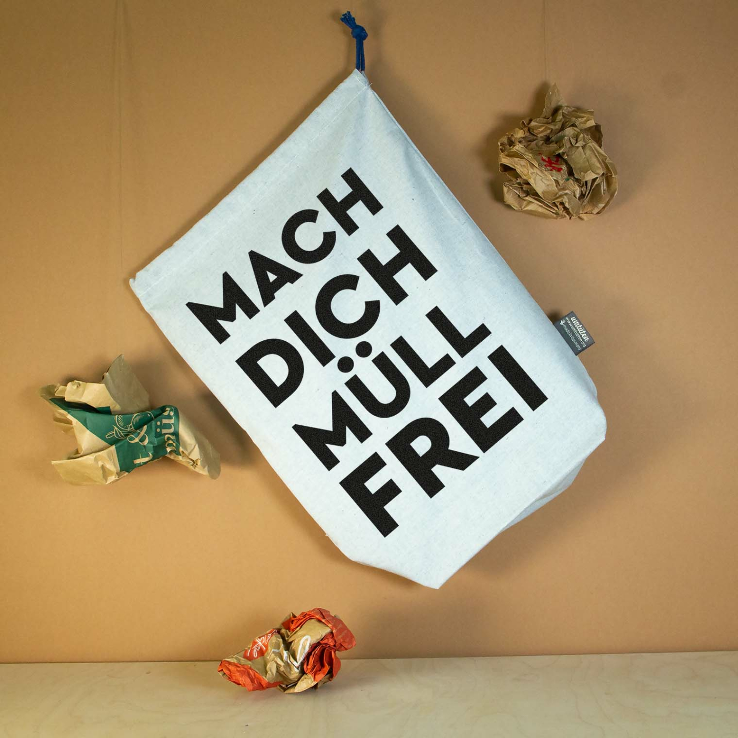 Nachhaltige Werbegeschenke mit Logo Müllfrei Design