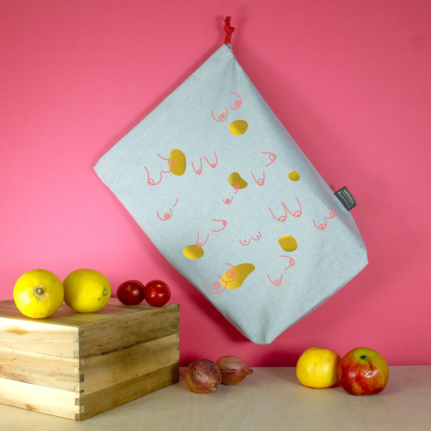 Nachhaltige Werbegeschenke mit Logo Busenfreundin