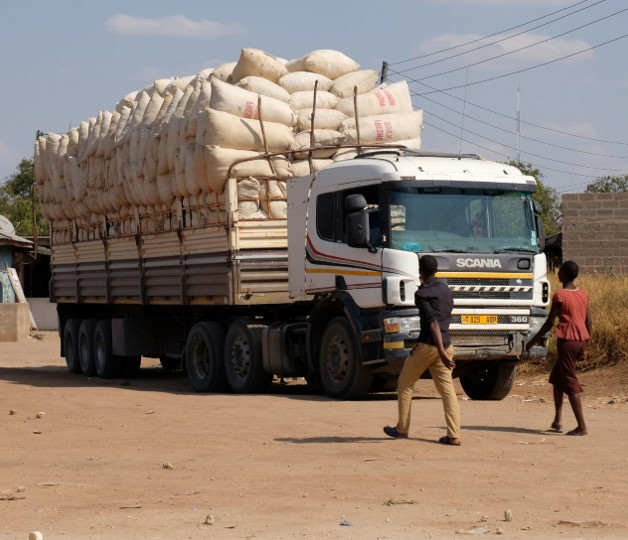 Bio-Baumwolle Transport