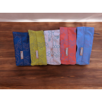 SnackTüüt kurkuma abstrakt indigo